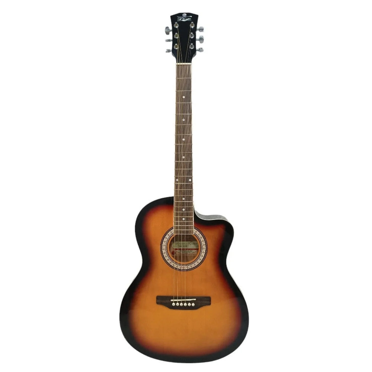 Pluto PA39C-201 Medium Cutaway Acoustic Guitar - Image 4
