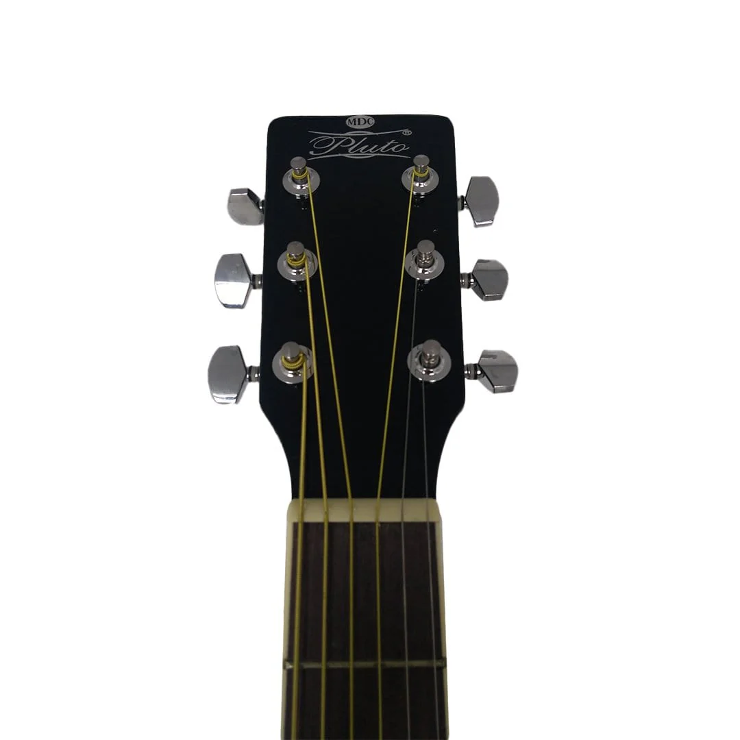 Pluto HW41-201P Jumbo Electro Acoustic Guitar With 3 Band EQ - Black - Image 4