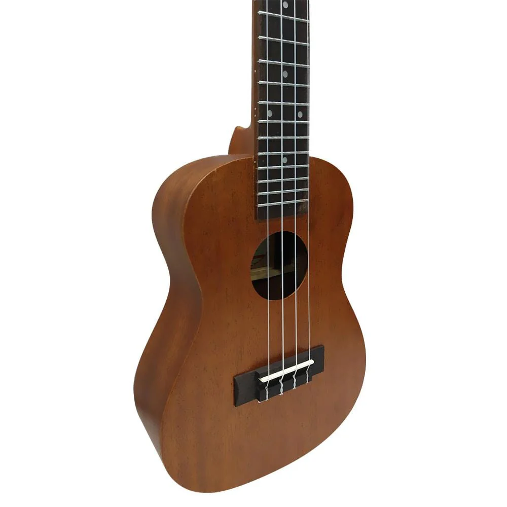 Pluto UK-23 Inch Natural Mahogany Concert Ukulele - Image 13