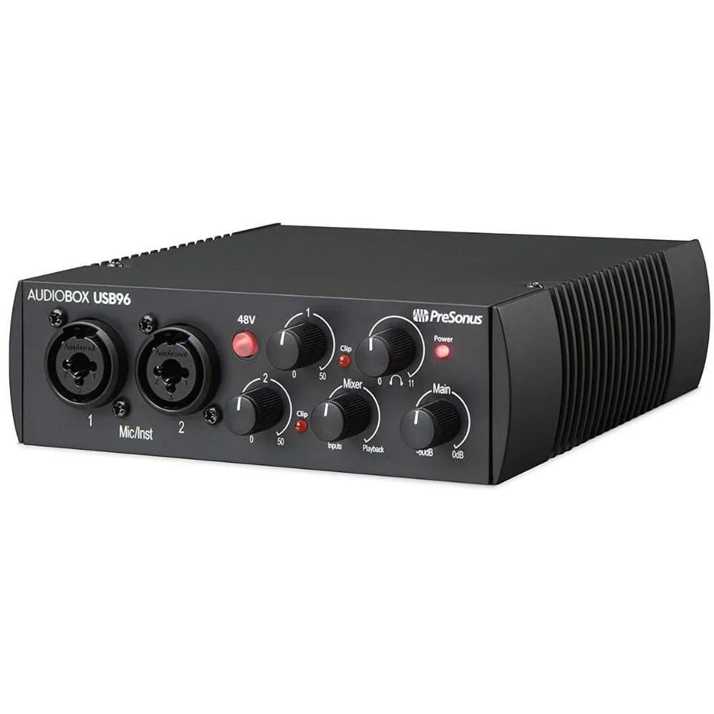 Presonus Audio Box USB96 25th Anniversary Edition Audio Interfaces Studio Recording Kit - Image 2