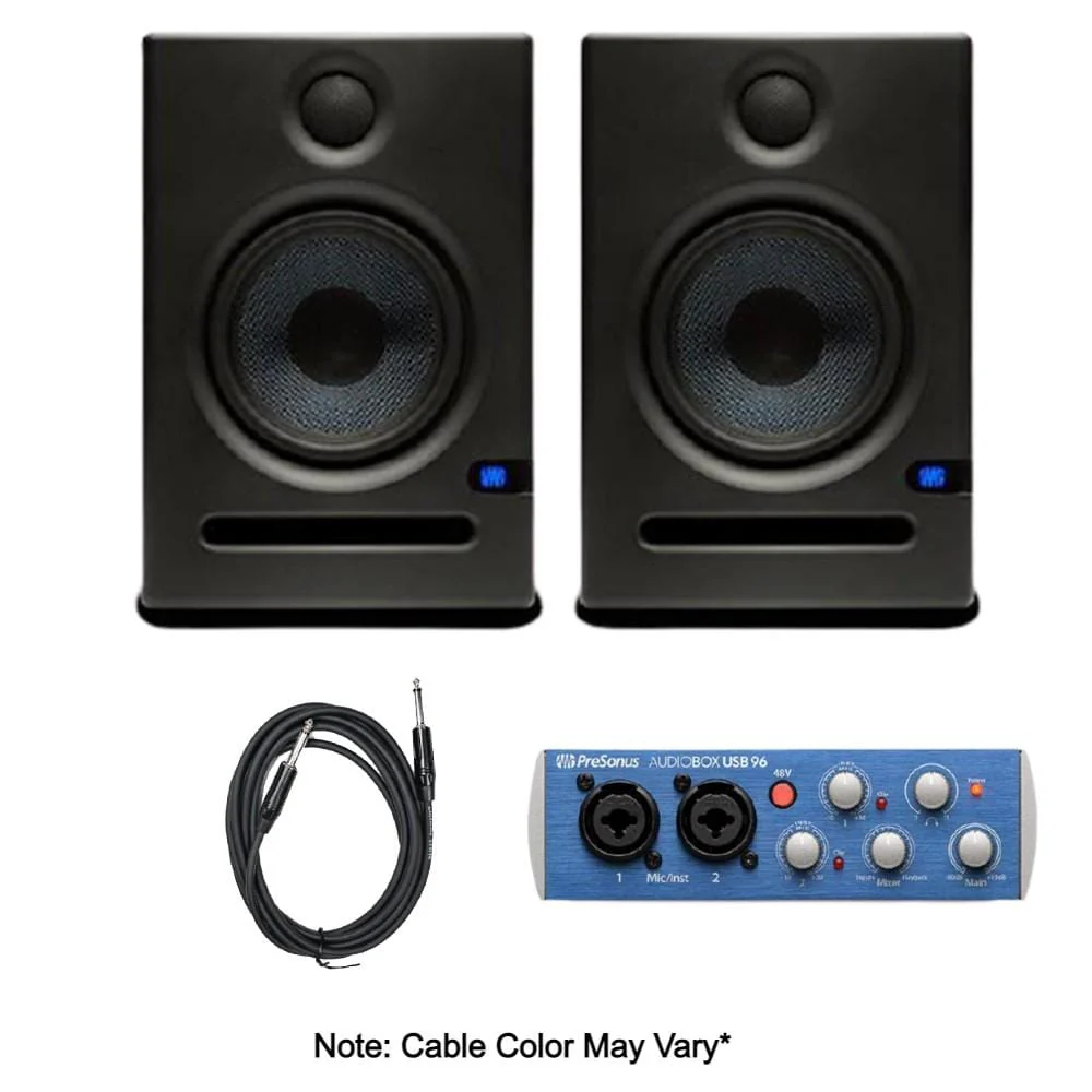 Buy Presonus AudioBox USB96 Audio Interface with Home Studio Bundle with Instrument Cable