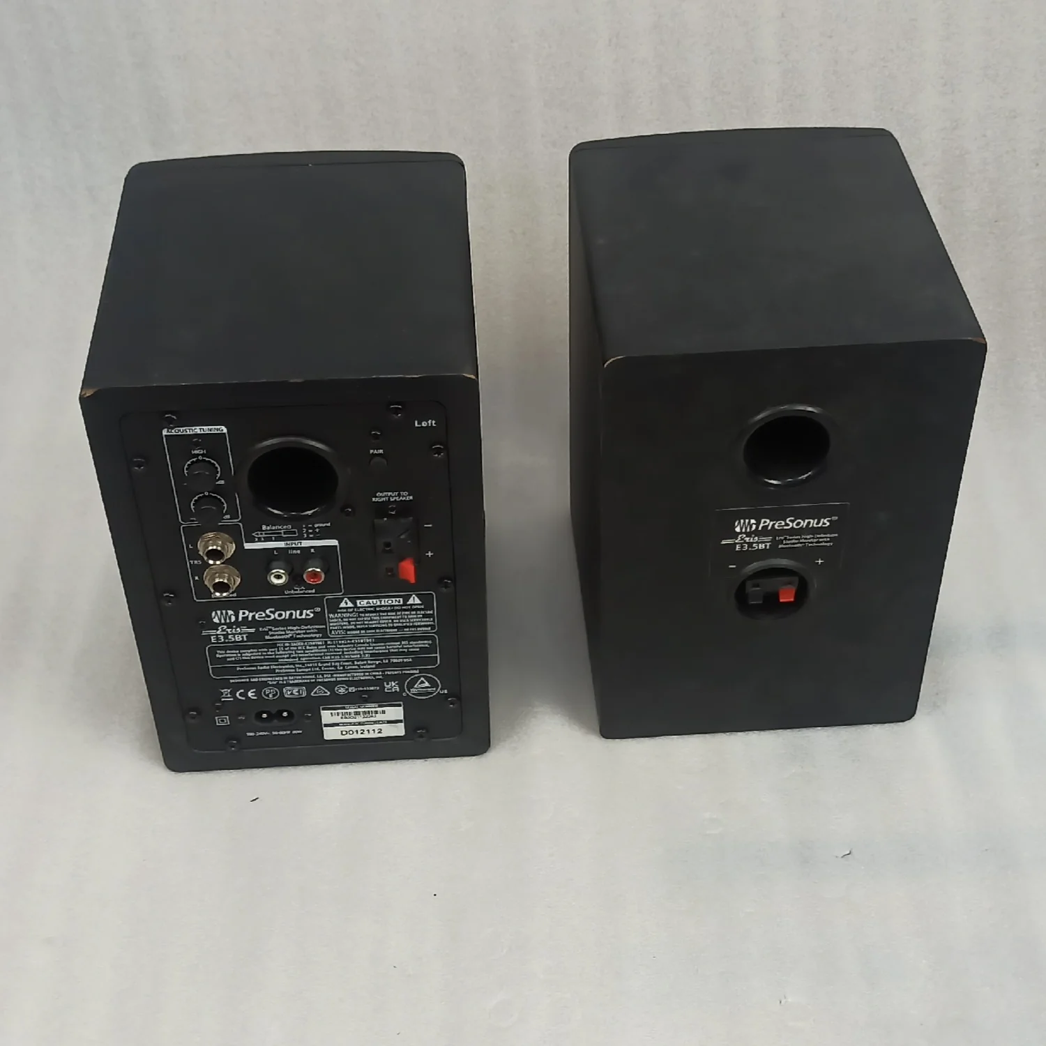 Presonus Eris E3.5 Active Studio Monitor Speaker - Pair - Open Box B Stock - Image 3