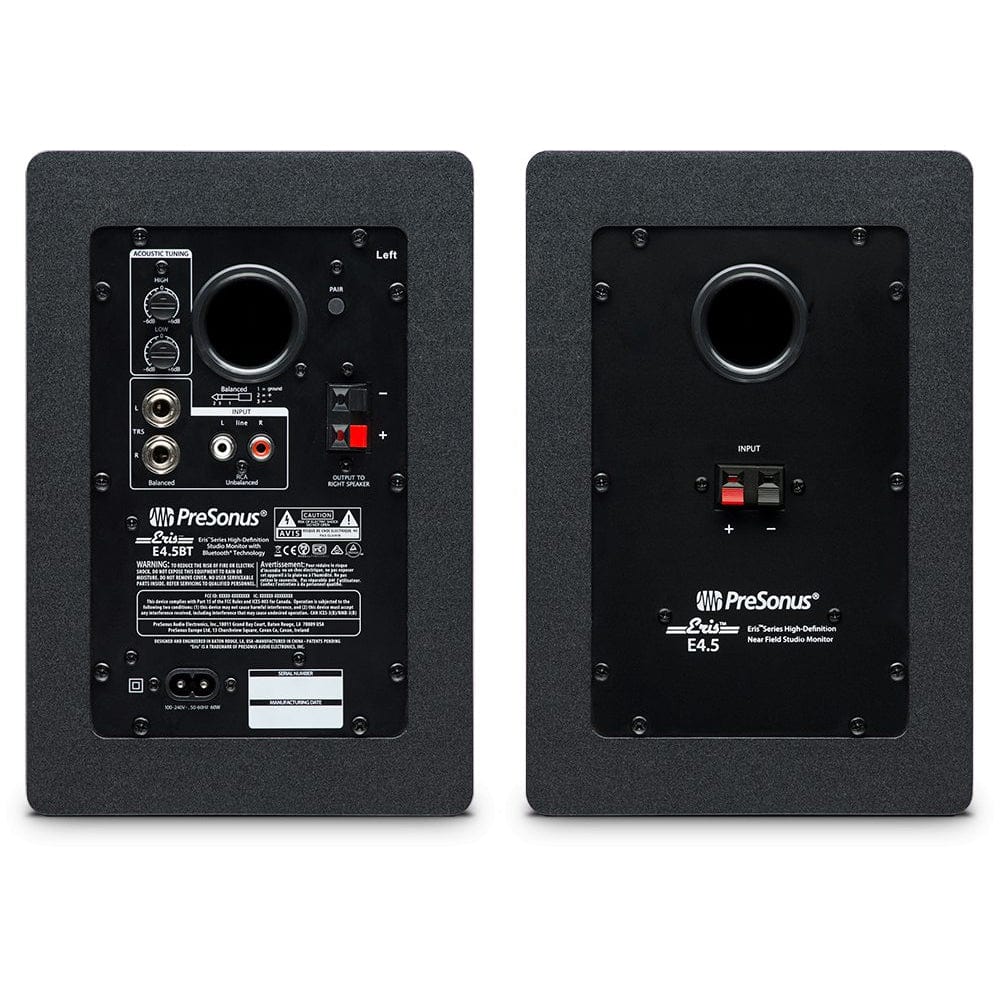 Presonus Eris E4.5 BT High-Definition 2-Way Studio Monitor With Bluetooth - Pair - Image 7