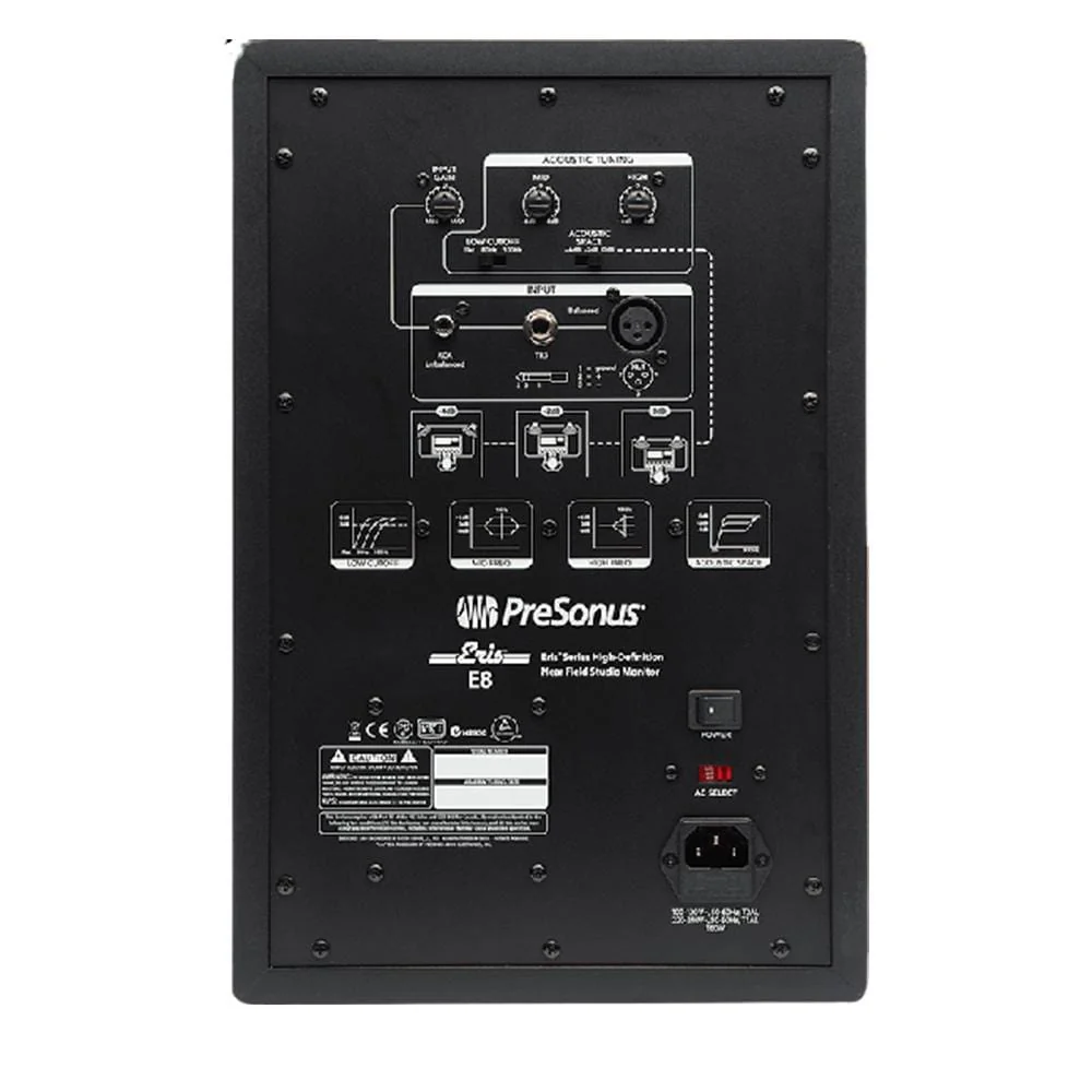 PreSonus Eris E8 Two-Way Active 8inch Studio Monitor - Pair - Image 2