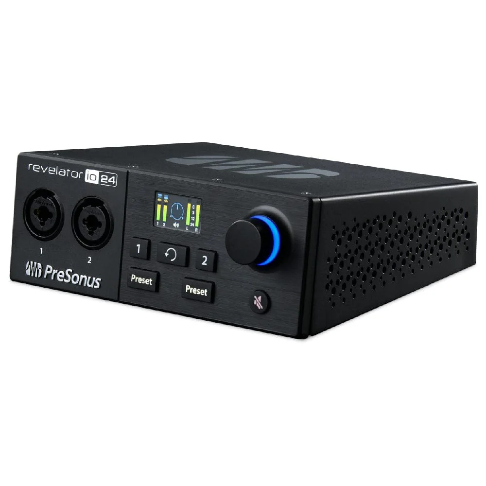 PreSonus Revelator io24 USB Audio Interface with Integrated Loopback Mixer and Effects for Streaming - Image 4