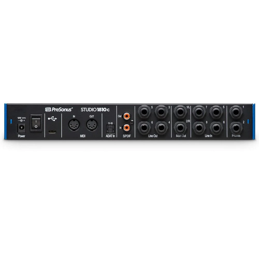 PreSonus Studio 1810 c Portable Ultra-High Versatile Usb C Audio Interface Includes Full Studio One Artist (worth Rs.7500) - Image 2