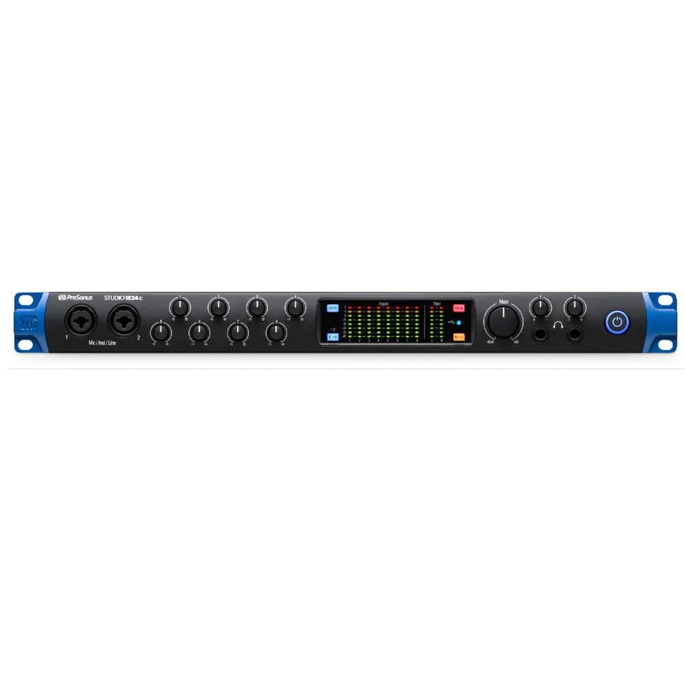 PreSonus Studio 1824 C High Definition Usb-C Audio Interface with Full Version Studio One Artist