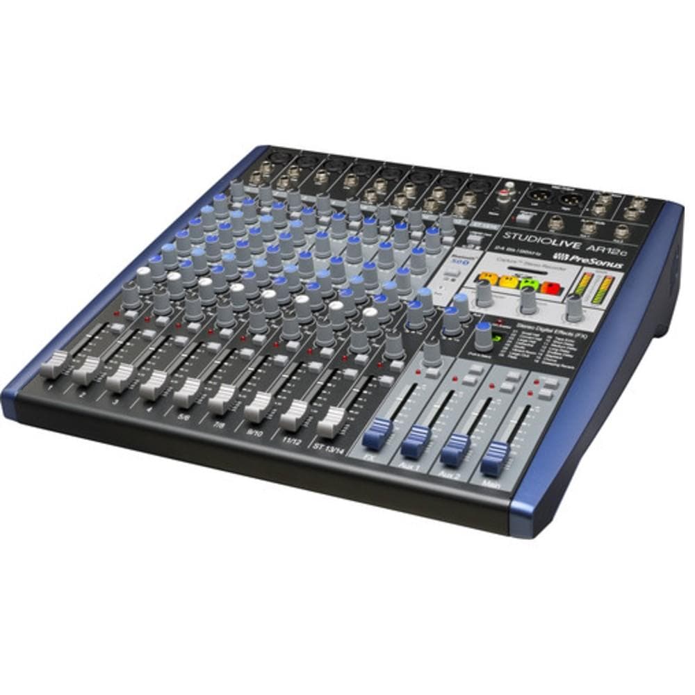 PreSonus StudioLive AR12c USB-C 14 Channel Hybrid Performance and Recording Mixer Audio Interface - Image 4