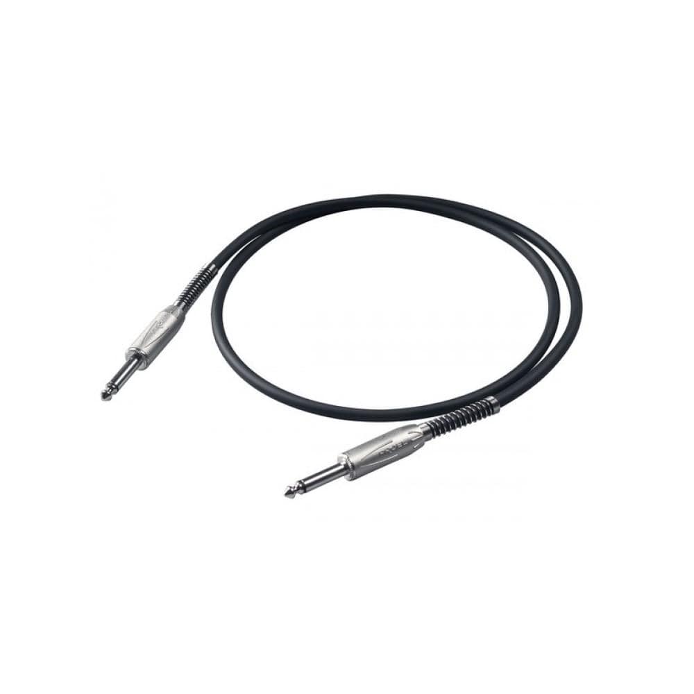 Proel BULK100 Professional Assembled Instrument Cable- Black - Image 2