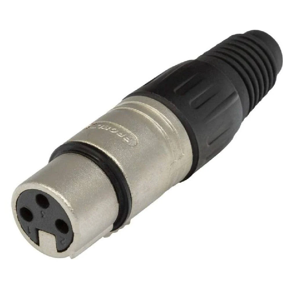 Proel XLR3FV 3 Pole XLR Cable Mount Female Socket - Image 2