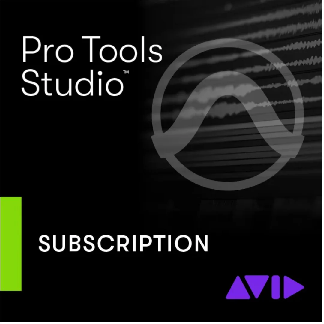 Avid Pro Tools Studio 1 Year Subscription – Professional Audio Software & Plugin