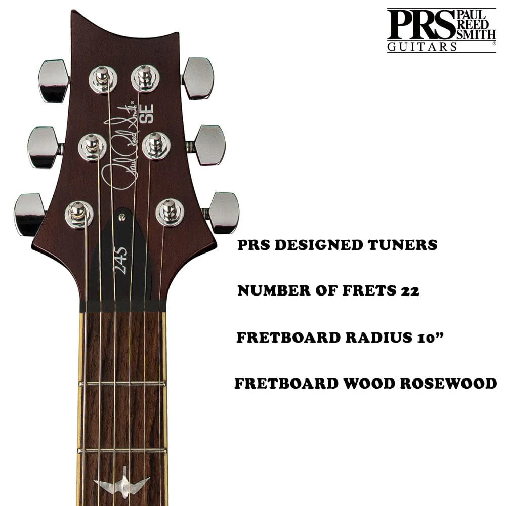 PRS SE Standard 245 6-Strings Electric Guitar - Tobacco Sunburst - Image 5