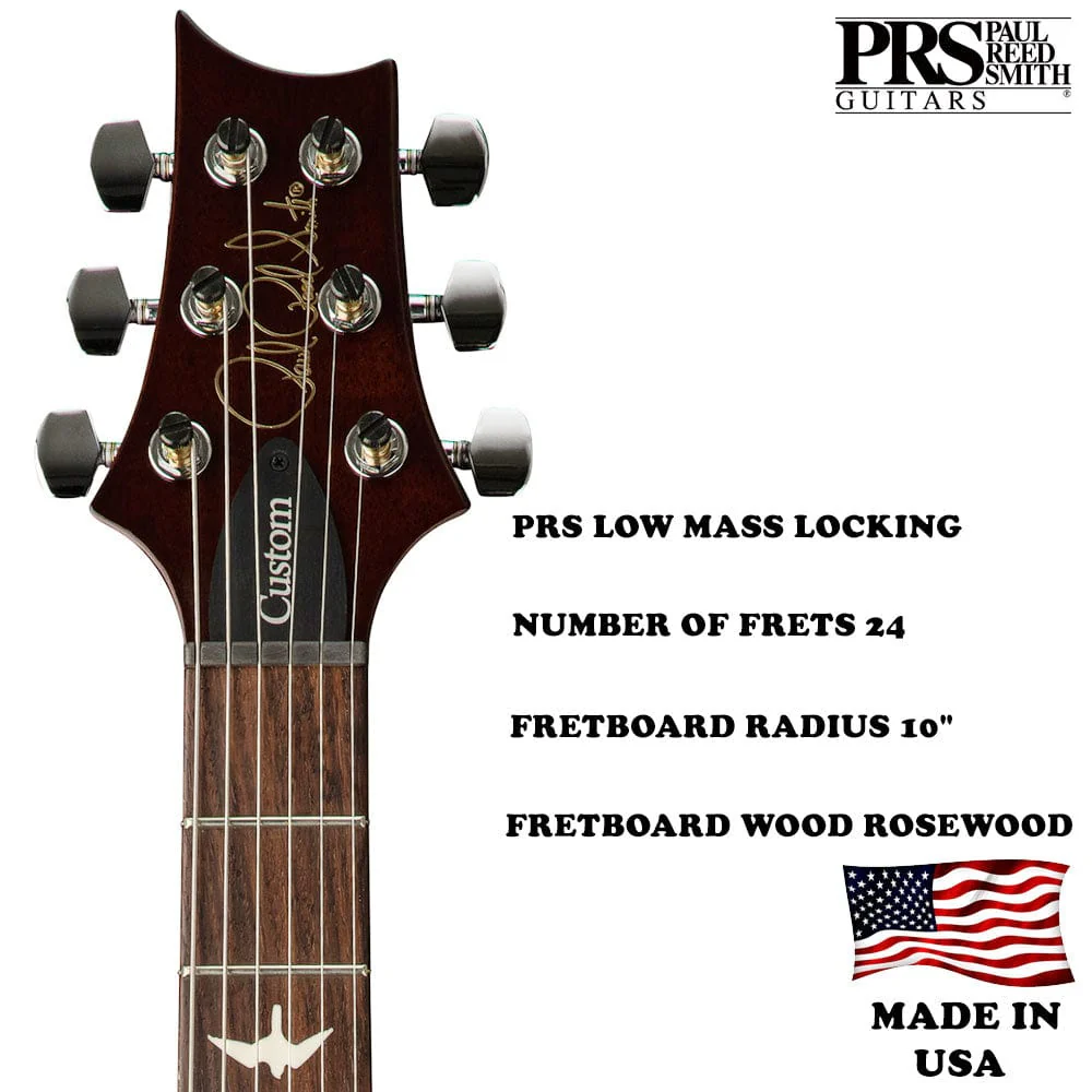 PRS S2 Custom 24 6 String Electric Guitar with Gigbag - Image 11