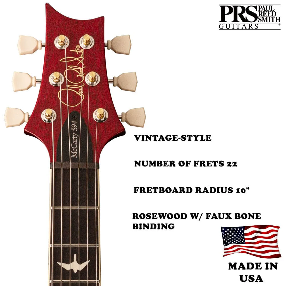 PRS S2 McCarty Singlecut 594 6 String Electric Guitar with Gigbag - Image 8