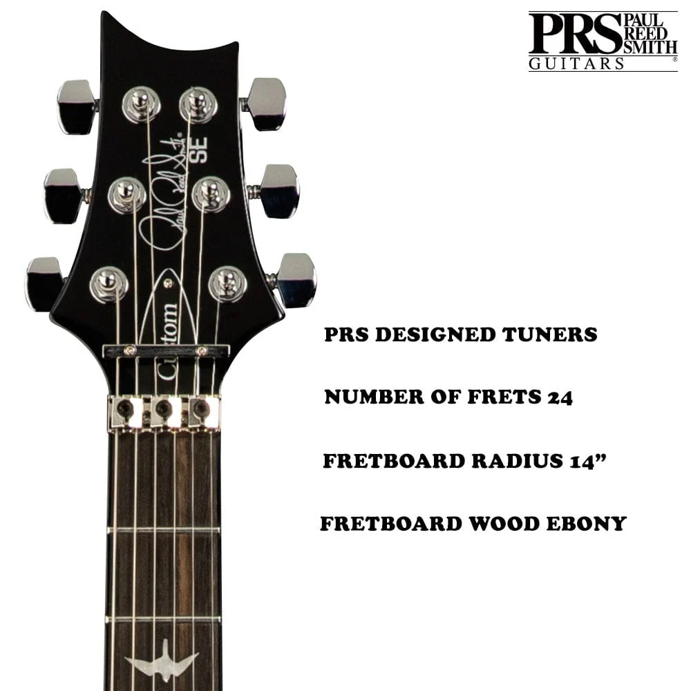 PRS Custom 24 Floyd 6 String Electric Guitar with Gigbag - Image 7