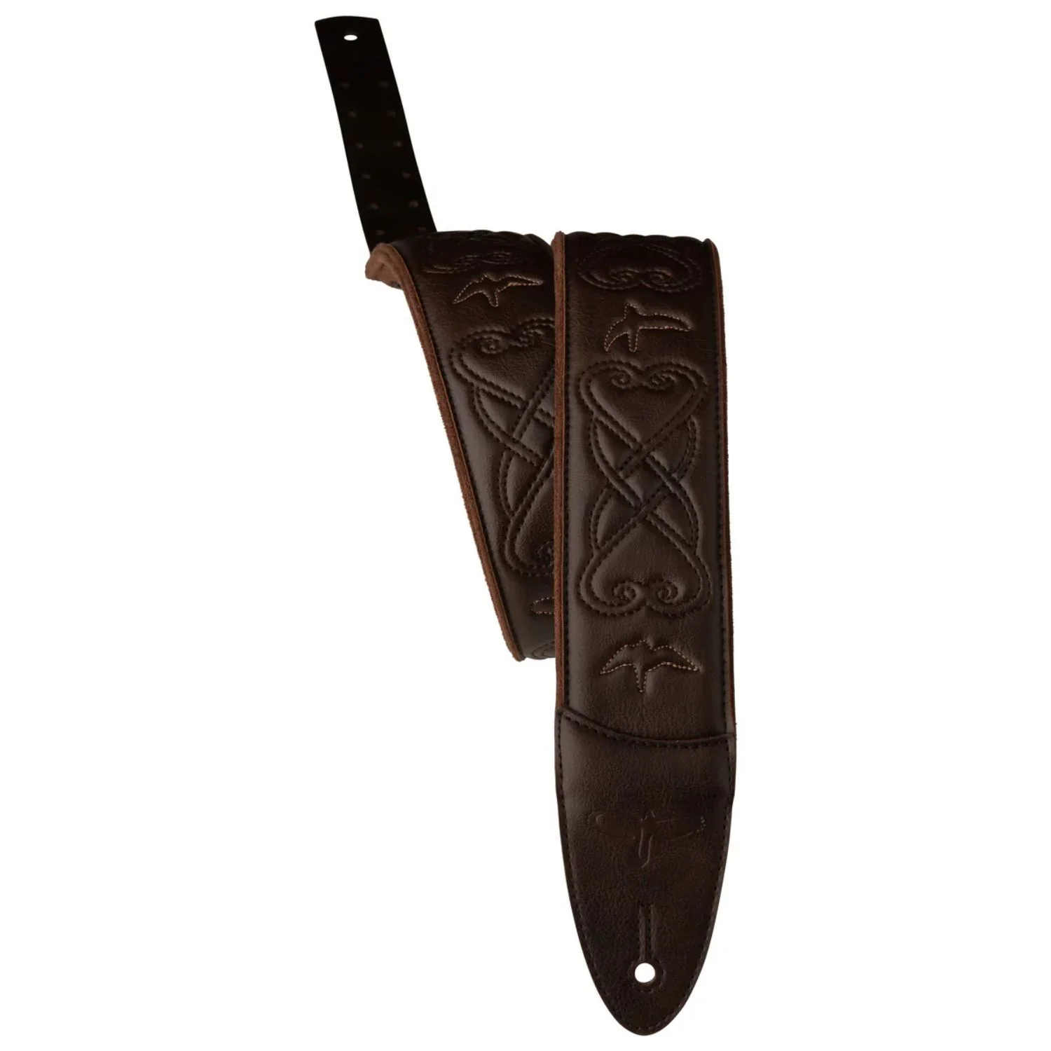 PRS Custom Leather 2.4" Padded Guitar Strap - Image 4