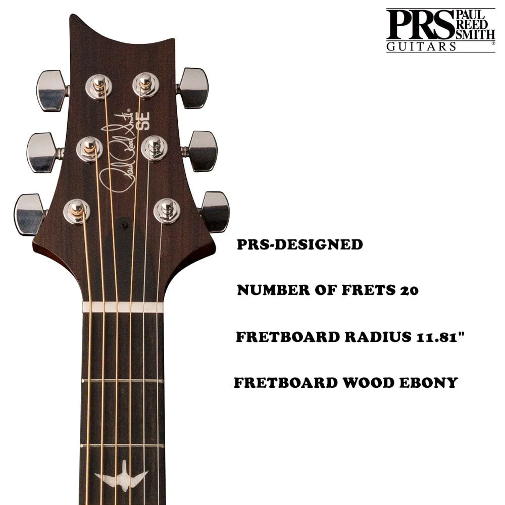 PRS SE A40E Angelus Cutaway 6-Strings Electro Acoustic Guitar With Case - Image 7