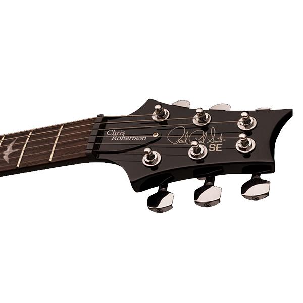 PRS SE Chris Robertson Signature 2018 Series Electric Guitar - Fire Red Burst - Image 4