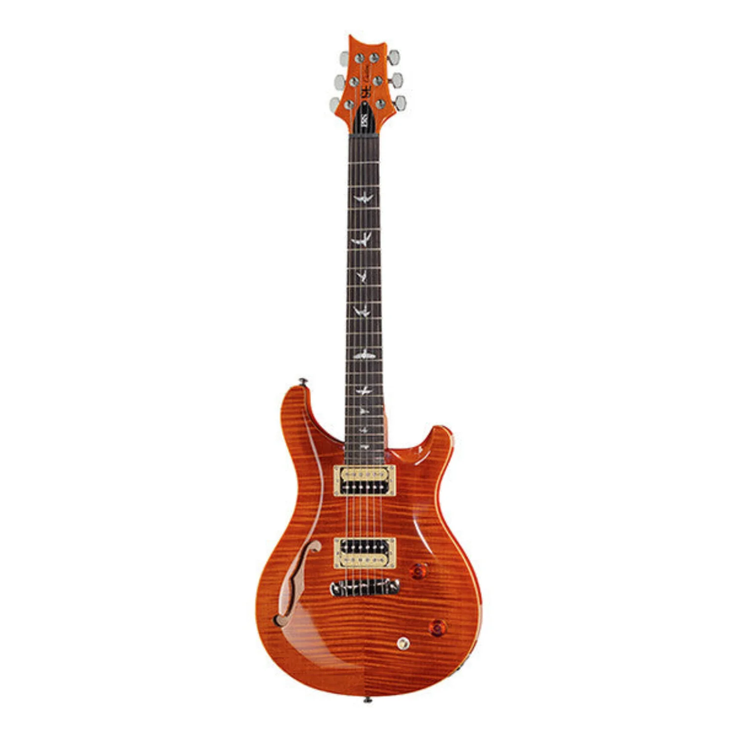 PRS SE Custom 22 Semi-Hollow 6 String Electric Guitar - Image 4