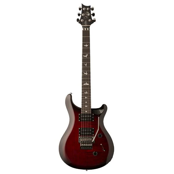 PRS SE Custom 24 Floyd 2018 Series Electric Guitar - Fire Red Burst