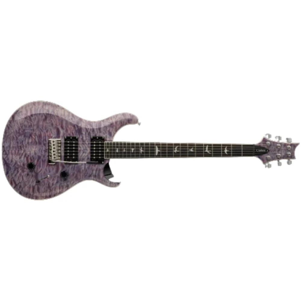 PRS SE Custom 24 Quilt 6 String Electric Guitar - Image 8