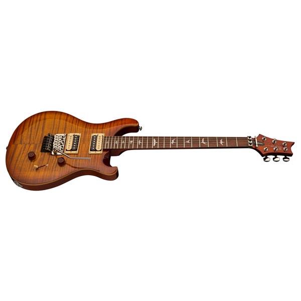 PRS SE Custom Floyd Rose Electric Guitar - Gray Black - Image 2