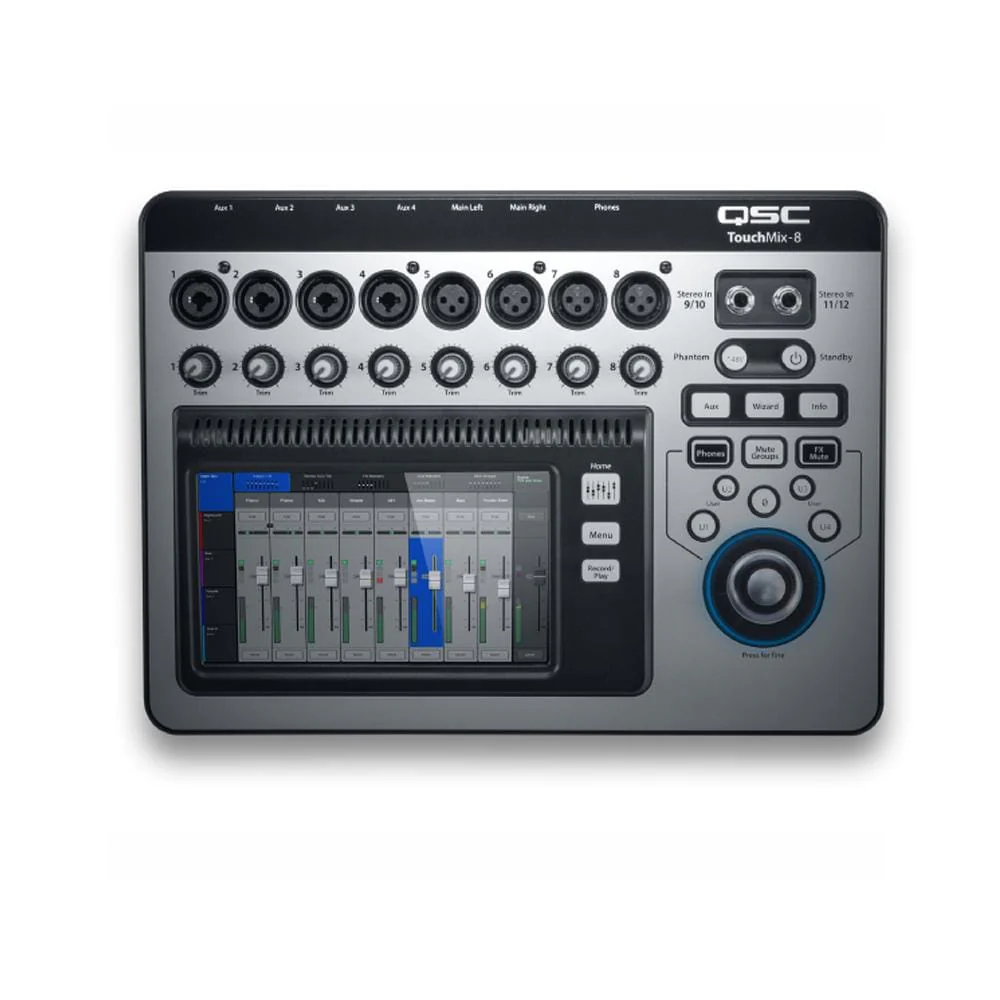 QSC TouchMix 8 14 Channel Digital Mixer