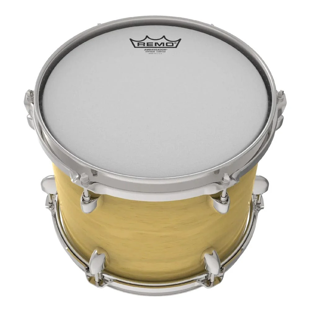 Remo VA-0114-00 14" Batter Vintage Ambassador Coated Drum Head - Image 3
