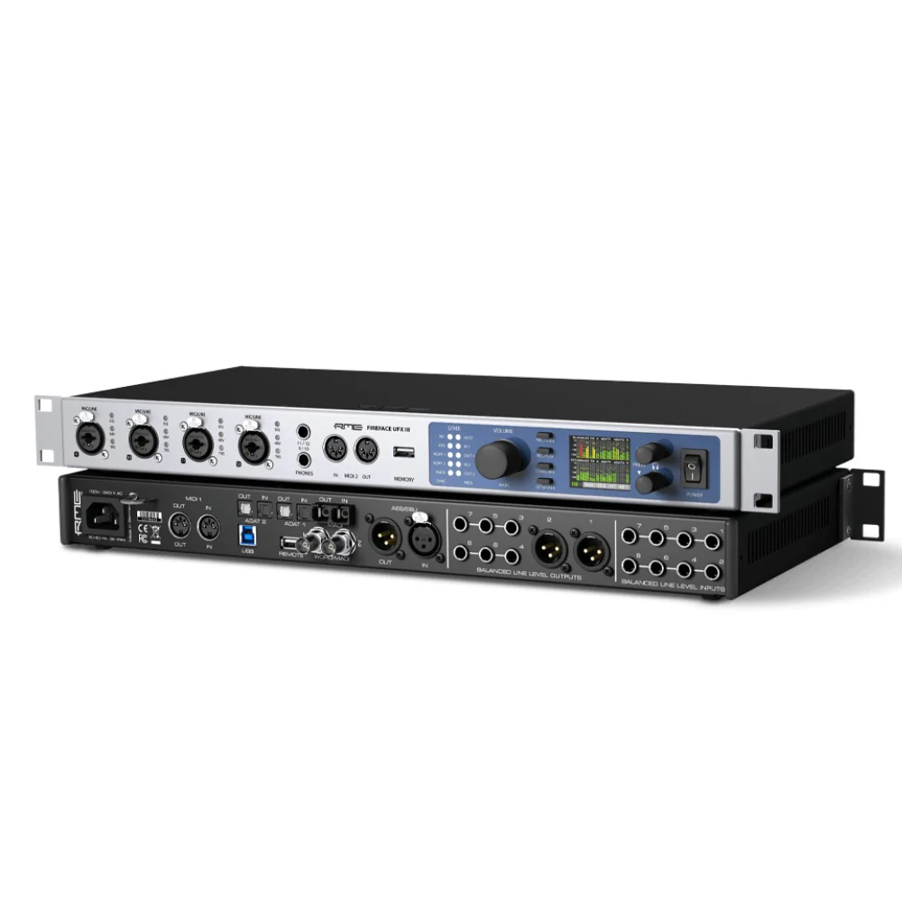 RME Fireface UFX III 24-Bit 192kHz High-End USB 3 Audio Interface