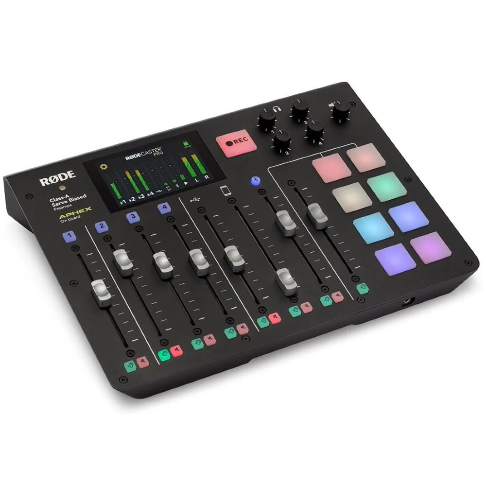 Rode Caster Pro Integrated Podcast Production Studio - Black