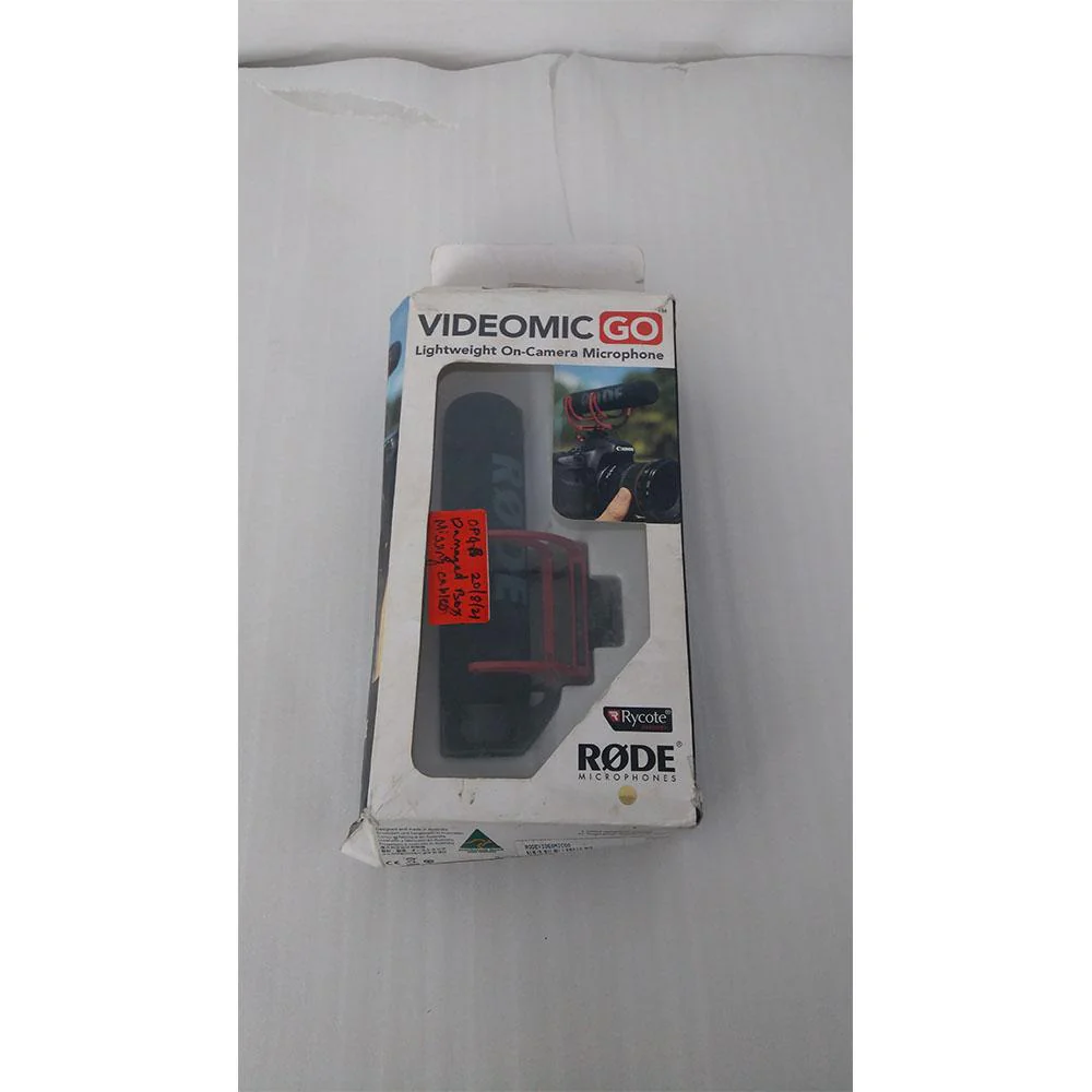 Rode Video Mic GO On-Camera Shotgun Microphone - Open Box B Stock - Image 4