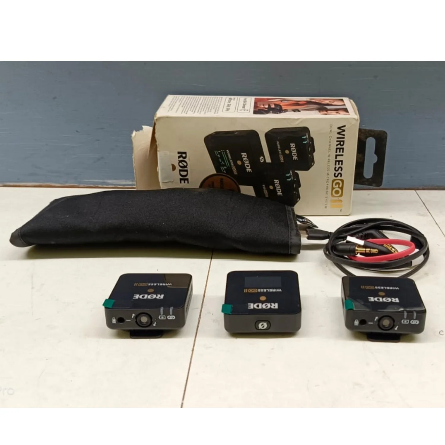 Rode Wireless Go ll Dual Channel Wireless Microphone System - Open Box - Image 2