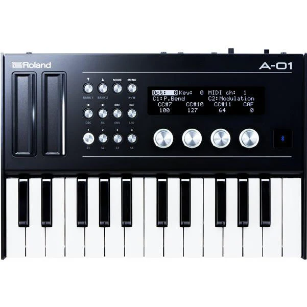 Roland A-01K Compact Midi Bluetooth Studio Production Controller And Sequencer