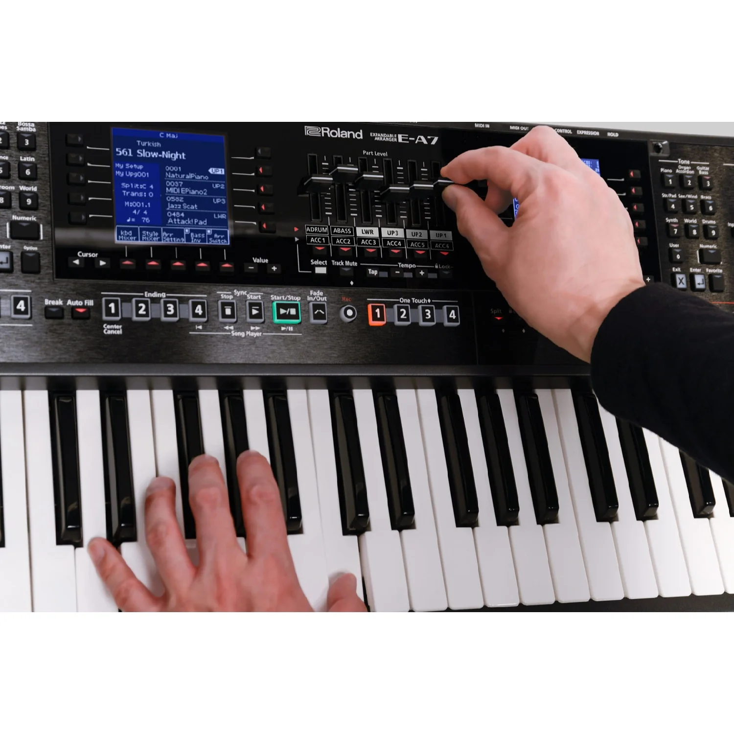 Roland E-A7 Expandable Arranger Keyboard - Image 7