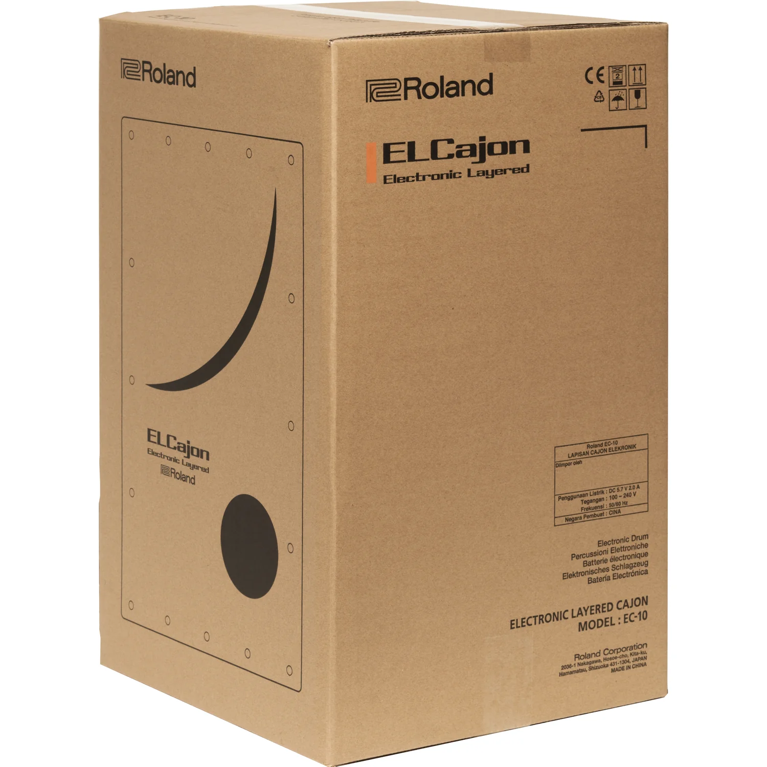 Roland EC10 El Cajon Hybrid Cajon - Image 7