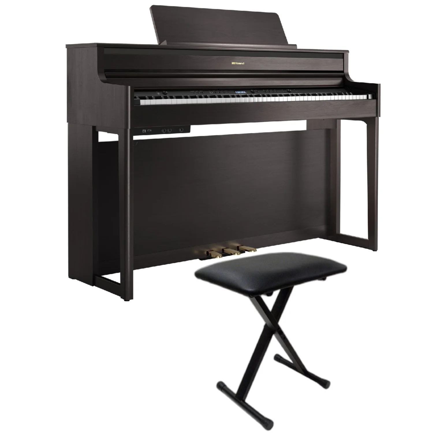 Roland HP704 Digital Piano with Stand - Image 6