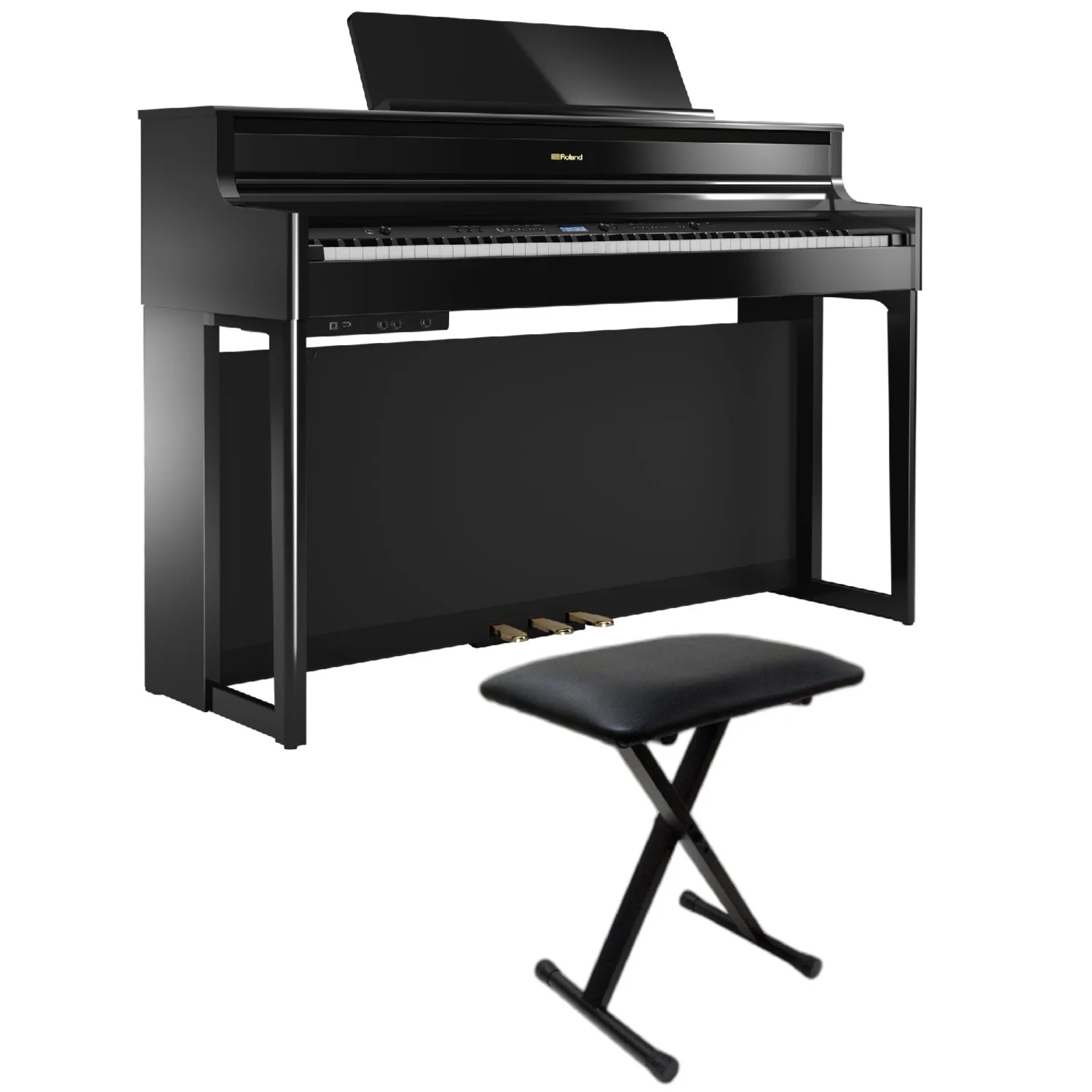 Roland HP704 Digital Piano with Stand - Image 7
