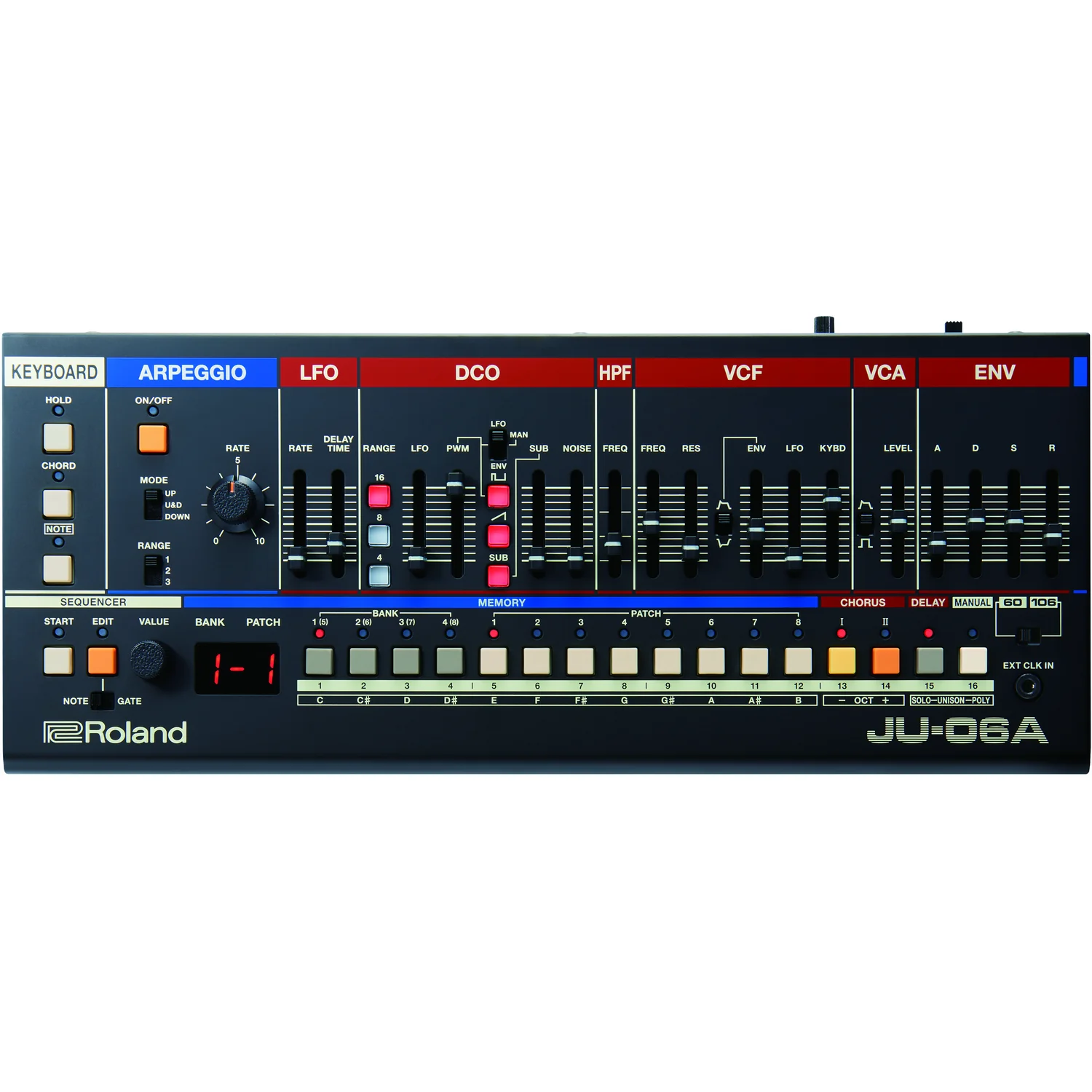Roland JU-06A Boutique Sound Module Synthesizer - Image 8
