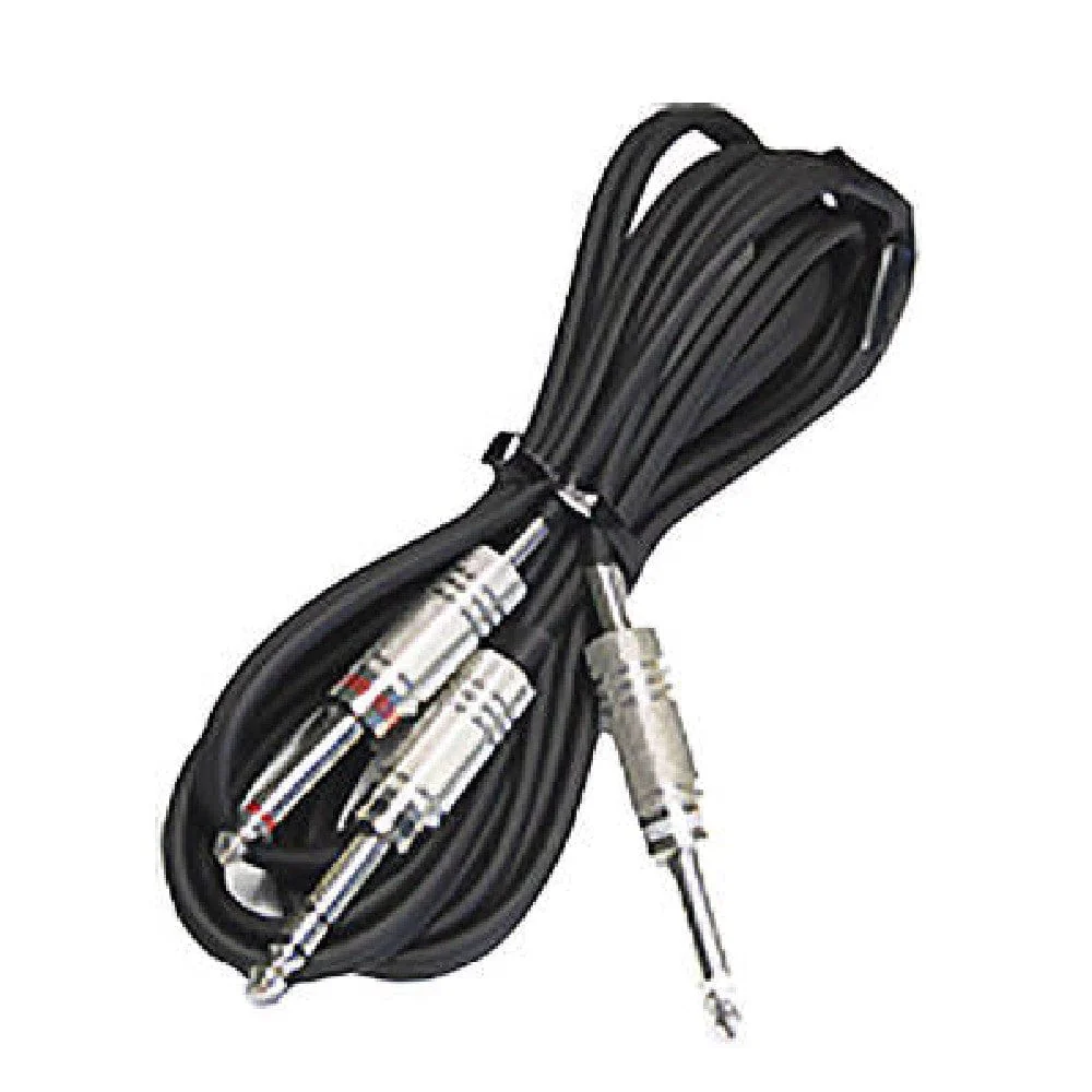 Roland PCS 31 L Stereo 1/4" to Dual Mono Cable