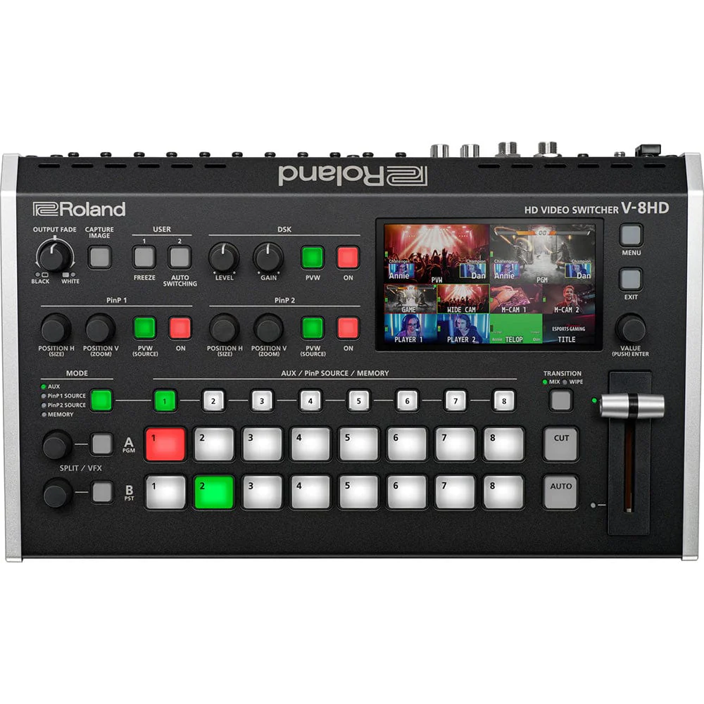 Roland V 8HD 8 Channel HD Video Switcher