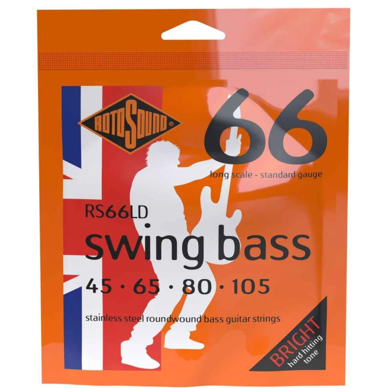 Rotosound Swing Bass 66 Stainless Steel Bass Guitar String - Image 2