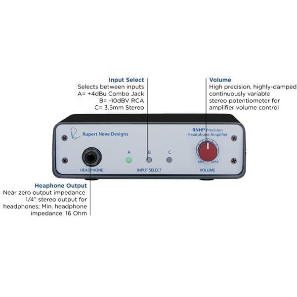 Rupert Neve Designs RNHP Precision Headphone Amplifier