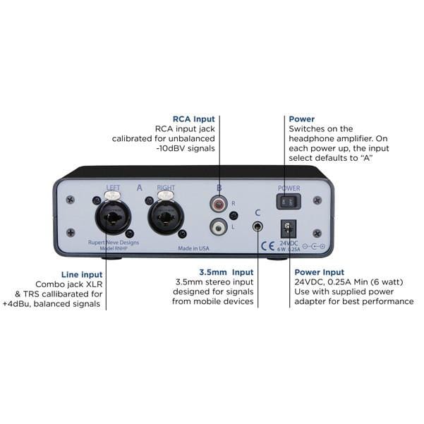 Rupert Neve Designs RNHP Precision Headphone Amplifier - Image 2