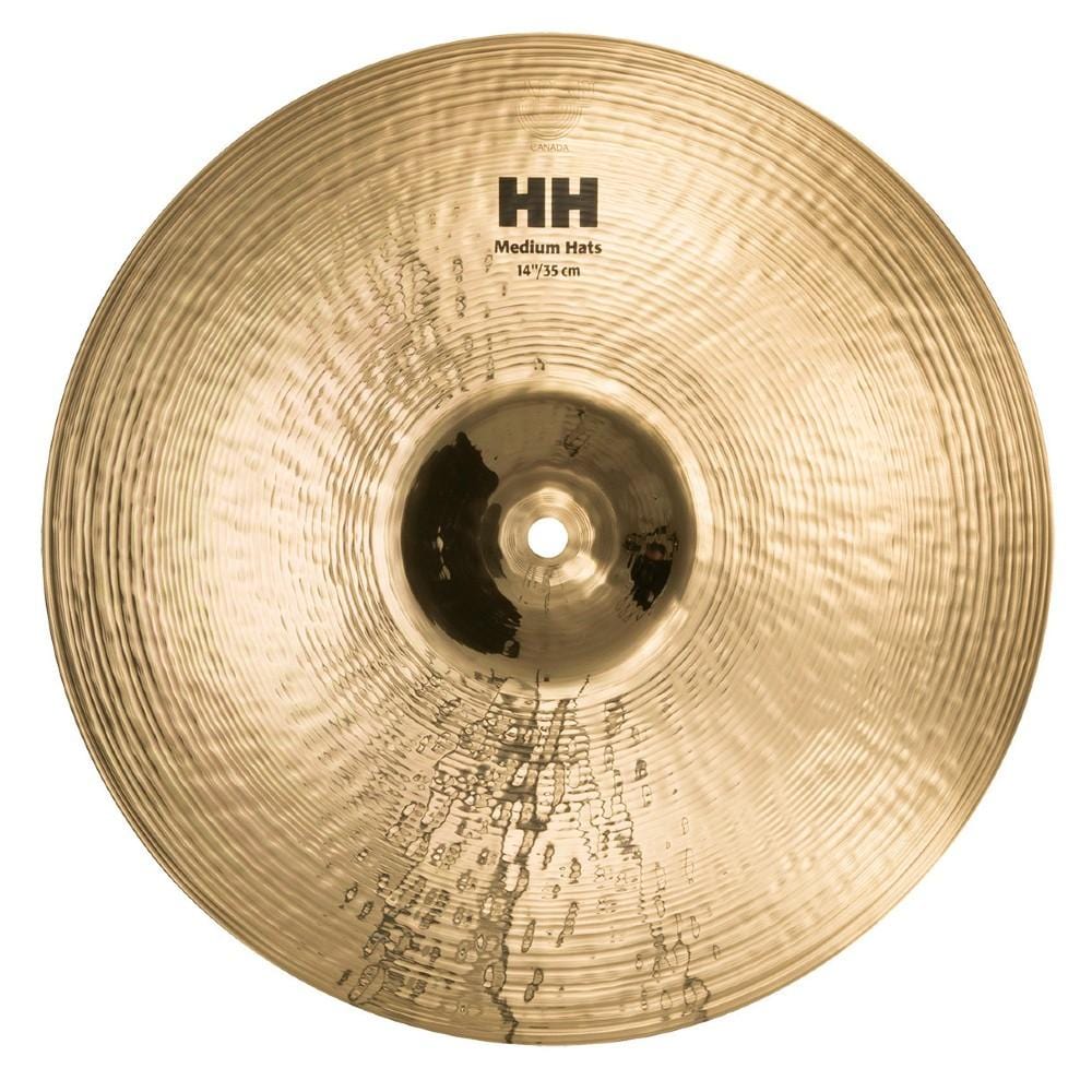 Sabian 11402B 14 Inch HH Medium Hi Hats Cymbals - Briliant