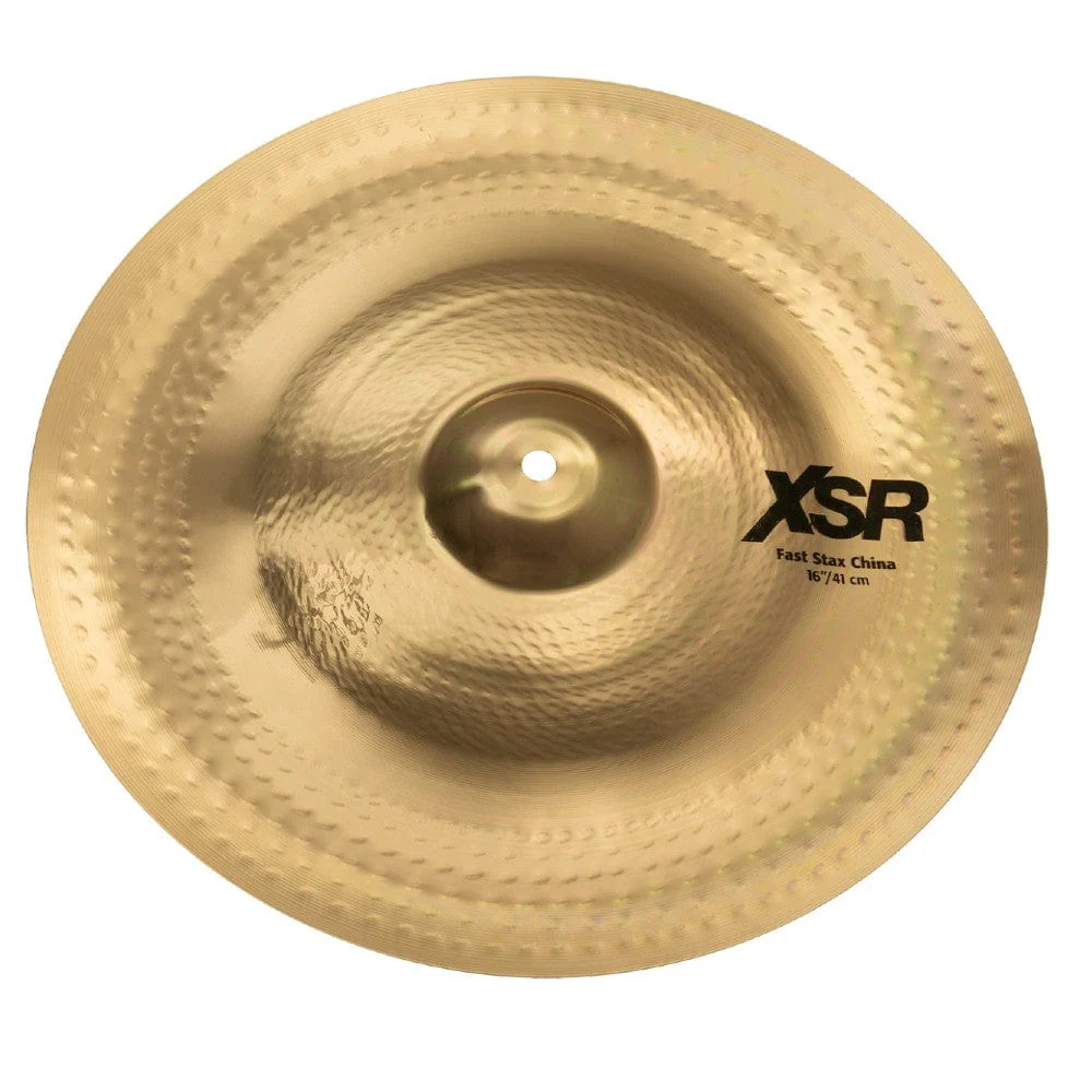 Sabian XSRFSXB Fast stax 13inch X-celerator Stack with 16inch China Cymbal - Image 4