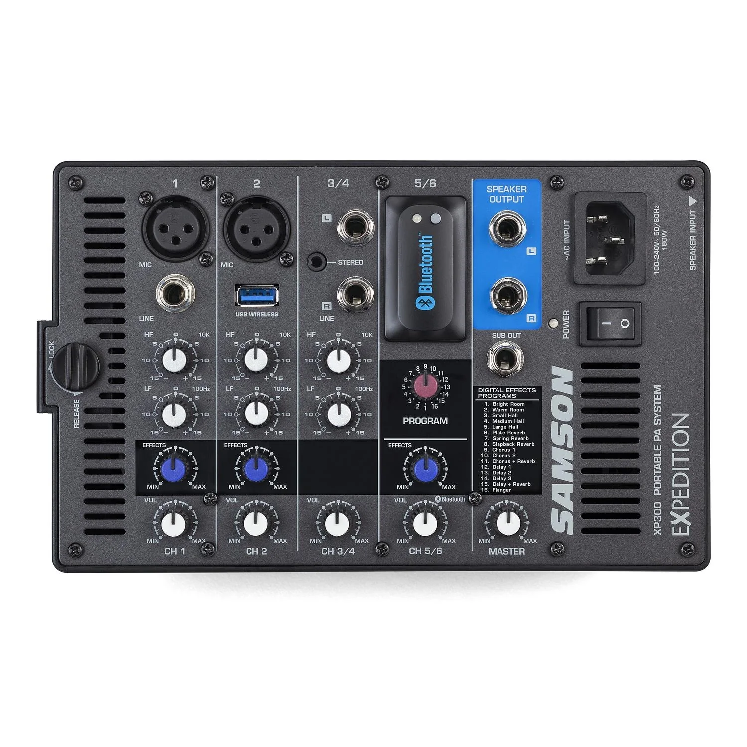 Samson Expedition XP300B - 300-Watt Portable PA with Bluetooth - Image 2