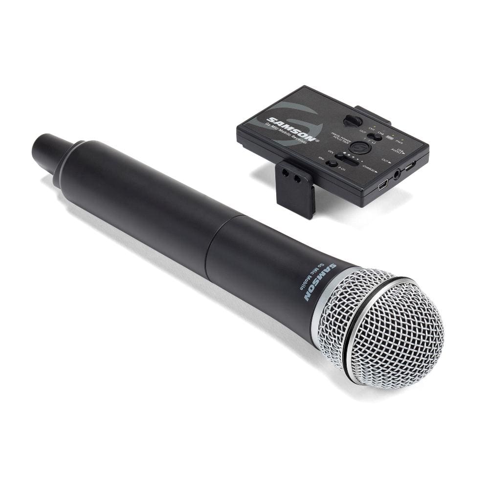 Samson Go Mic Mobile Handheld Wireless System With Q8 Microphone