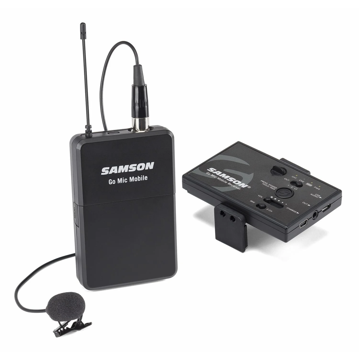 Samson Go Mic Mobile Wireless Beltpack Transmitter and LM8 Lavalier - Image 6