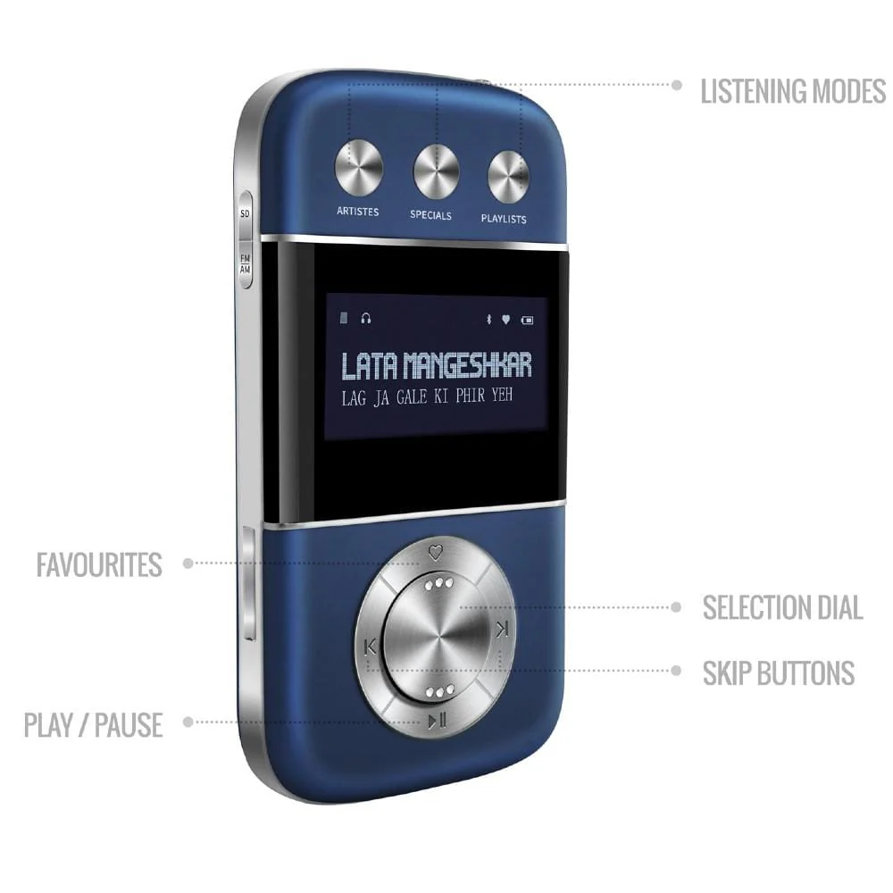 Saregama Carvaan Go 2.0- Portable Audio Player With 3000 Pre-Loaded Retro Hindi Songs - Image 19