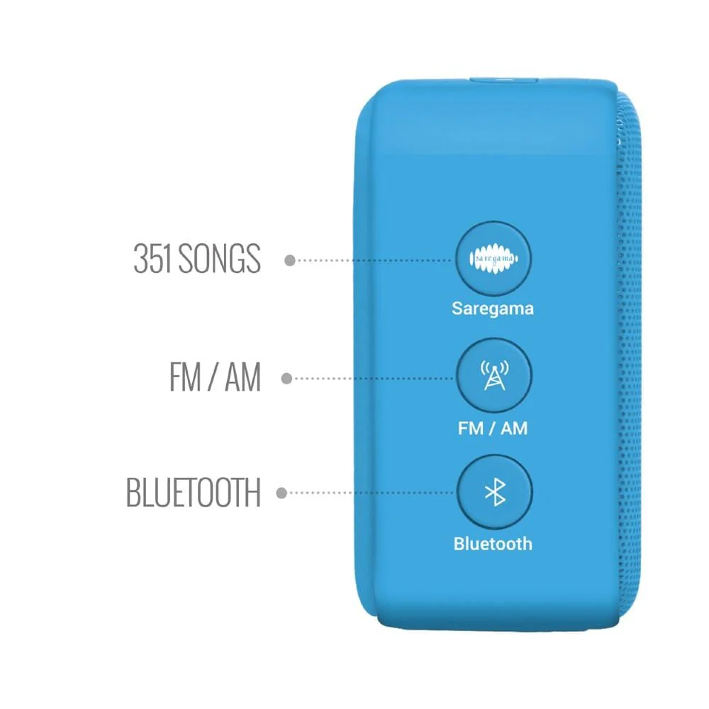 Saregama Carvaan Mini 2.0 Portable Music Player With Bluetooth/FM/AM/AUX - Image 15